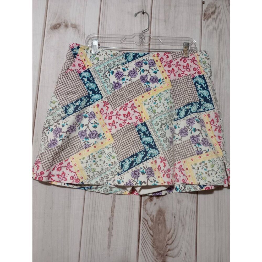 Lady Hagen Skort Ladies 14 Patchwork‎ Pencil Mini